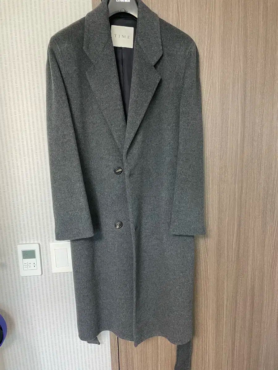 TIME HOMME カシミア ブレンド ローブコート