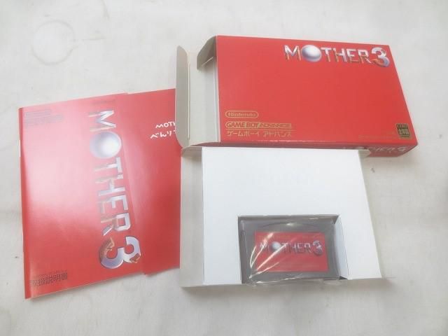 MOTHER3 ゲームボーイアドバンス ソフト 箱・説明書付 1円】GBA MOTHER3 マザー3 ゲームソフト 箱/説明書付き
