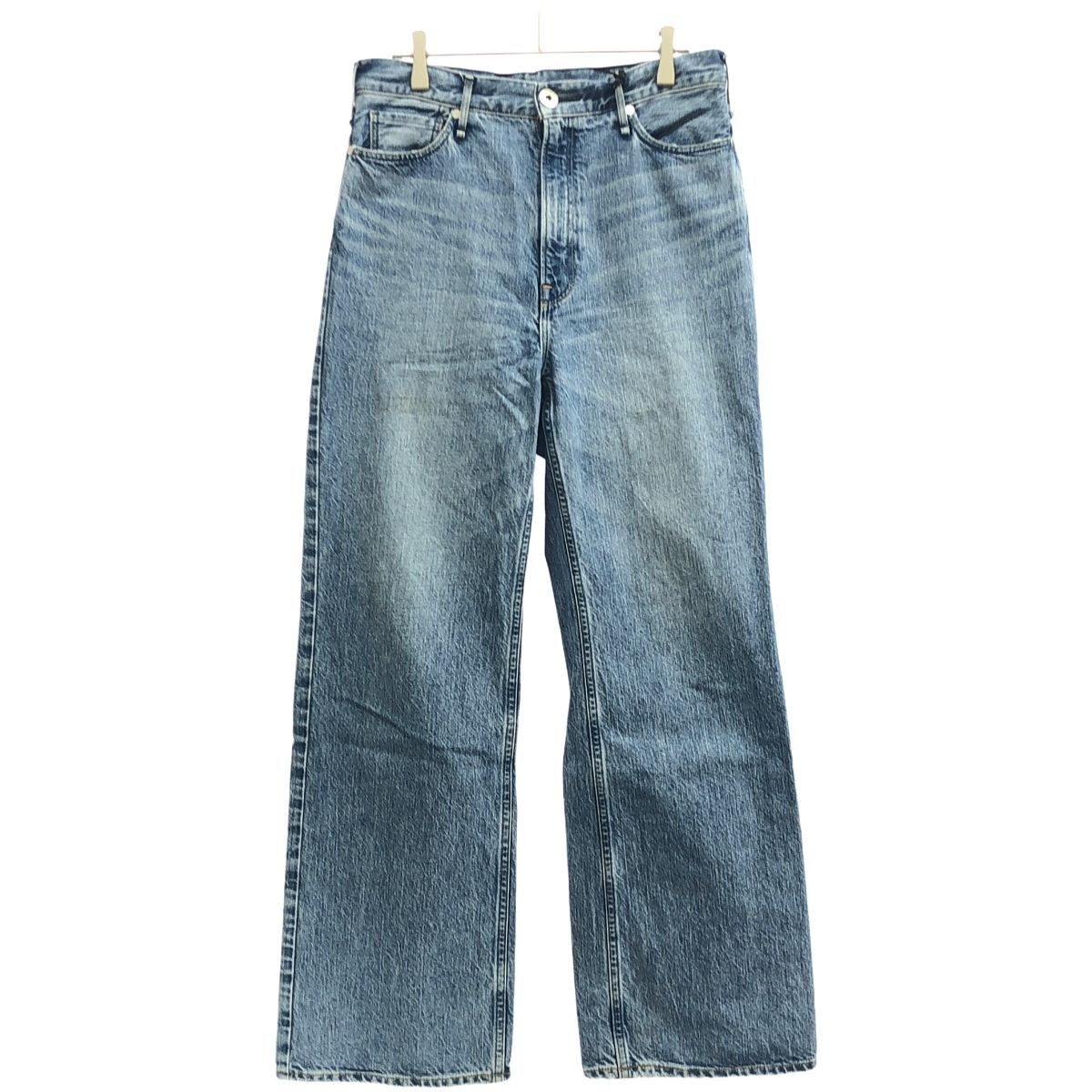 upper hights アッパーハイツ THE TAYLOR ダメージ加工デニムパンツ 1882025I02FLW インディゴ 26