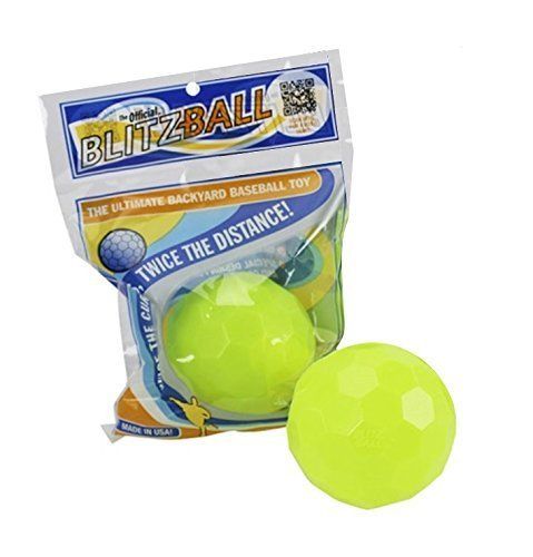 Blitzball プラスチック製野球ボール (2 個パック) 