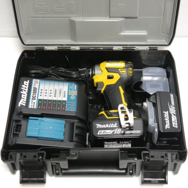 未使用makitaマキタインパクトドライバーTD173DGXFYフルセット 未使用makitaマキタインパクトドライバーTD173DGXFYフルセット