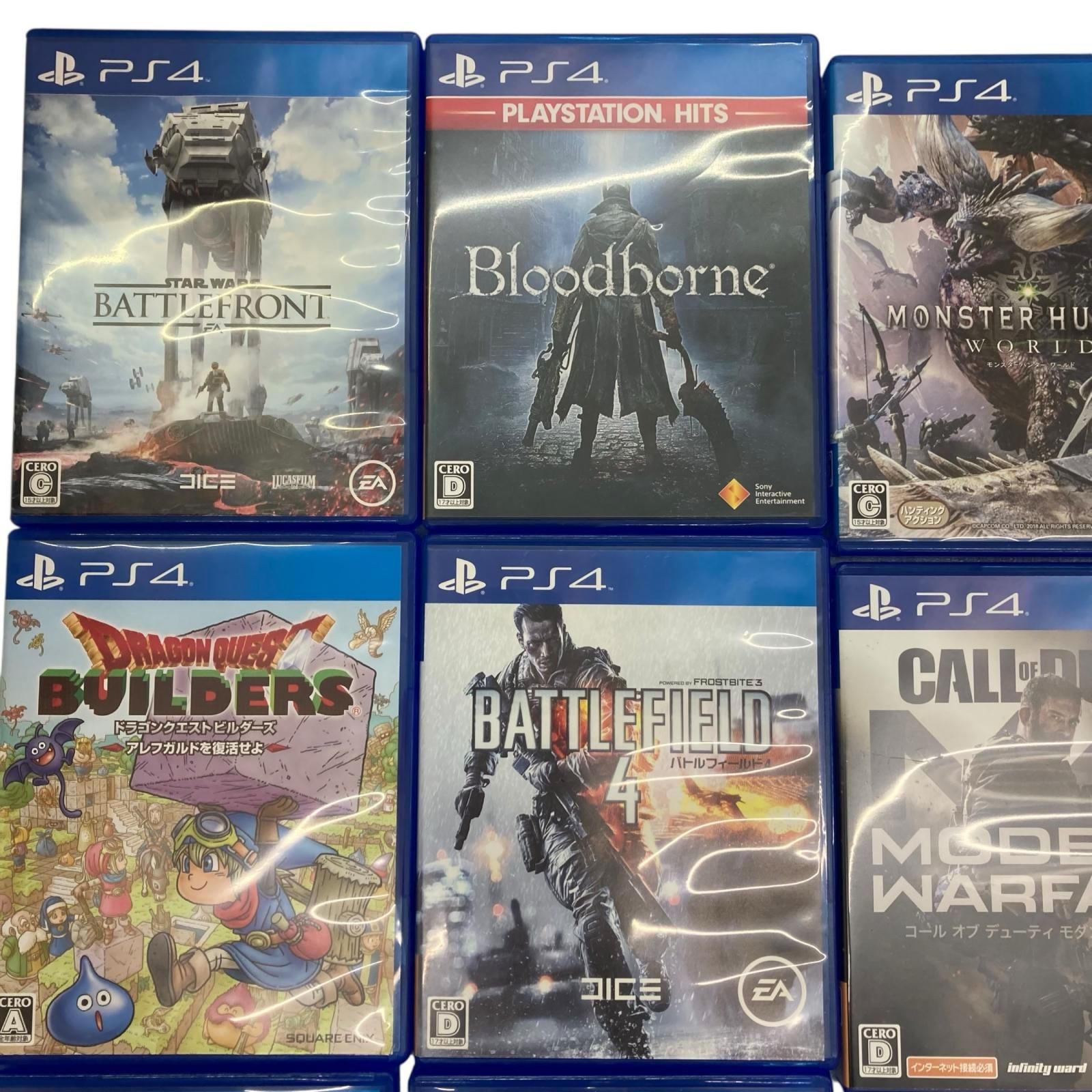 186000 動作未 PS4 ゲームソフト 15点まとめ売り