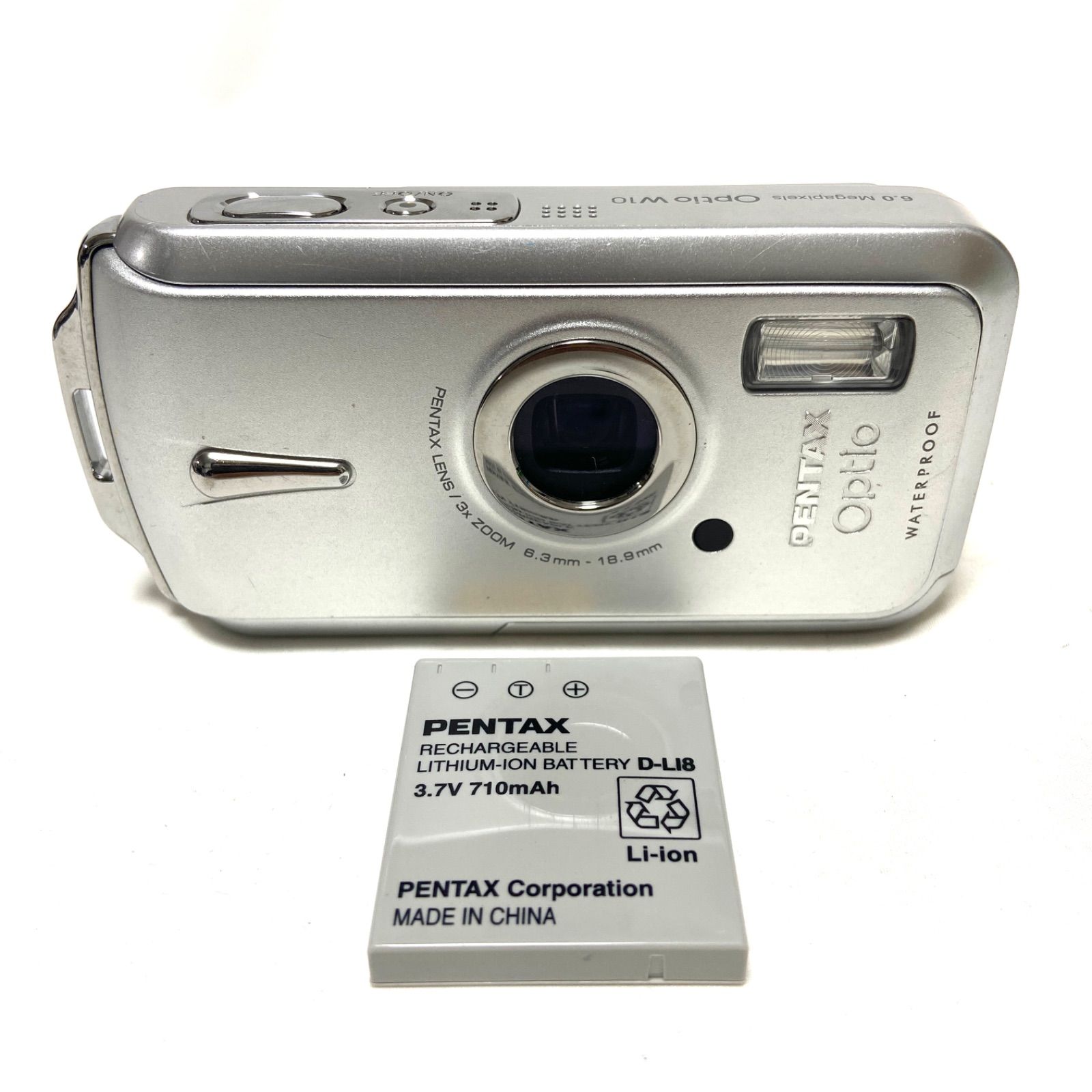 PENTAX Optio W10 ペンタックス オプティオ 6.0 MEGAPIXELS WATERPROOF 