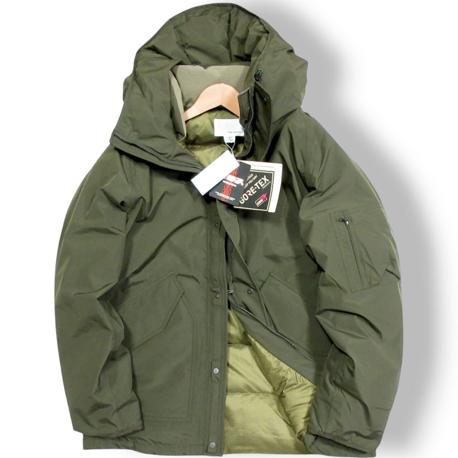 XL】定9.9万 新品 nanamica ナナミカ 耐久防水 透湿 防風 保温 光電子 