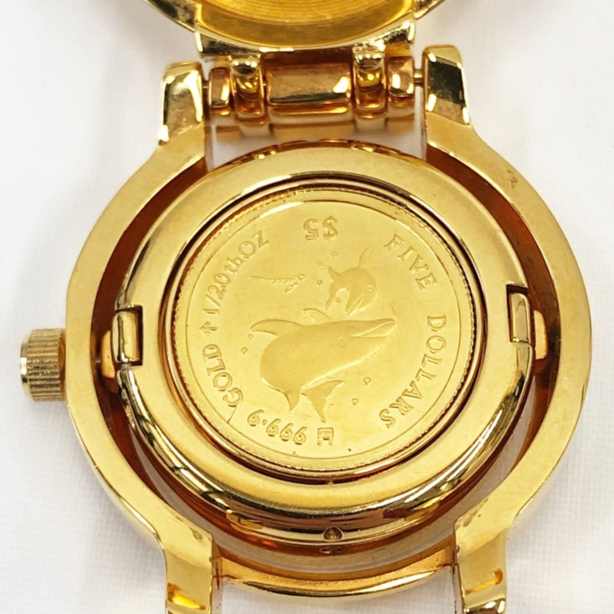 LASSEN 腕時計 GOLD COIN WATCH 〇〇 Christian Lassen メンズ 腕時計 GOLD COIN WATCH 1/20thOZ