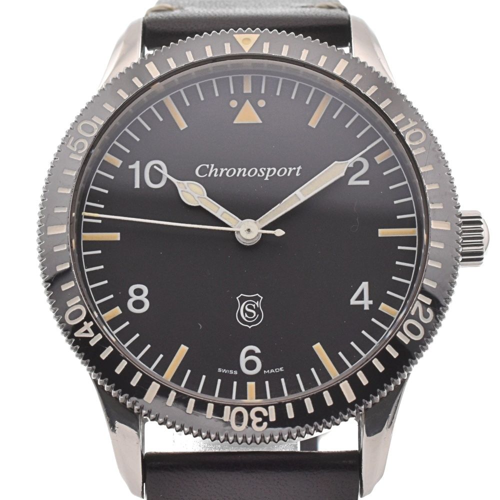 クロノシュポルト ユニタス 手巻き ギナーン 希少 クロノシュポルト CHRONOSPORT GUINAND 手巻き腕時計
