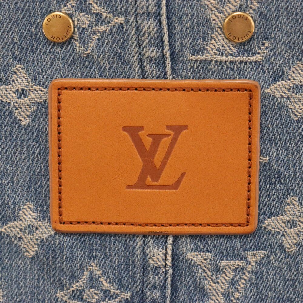 LOUIS VUITTON (ルイヴィトン) 17AW ×SUPREME LV Jacquard Denim Chore ...