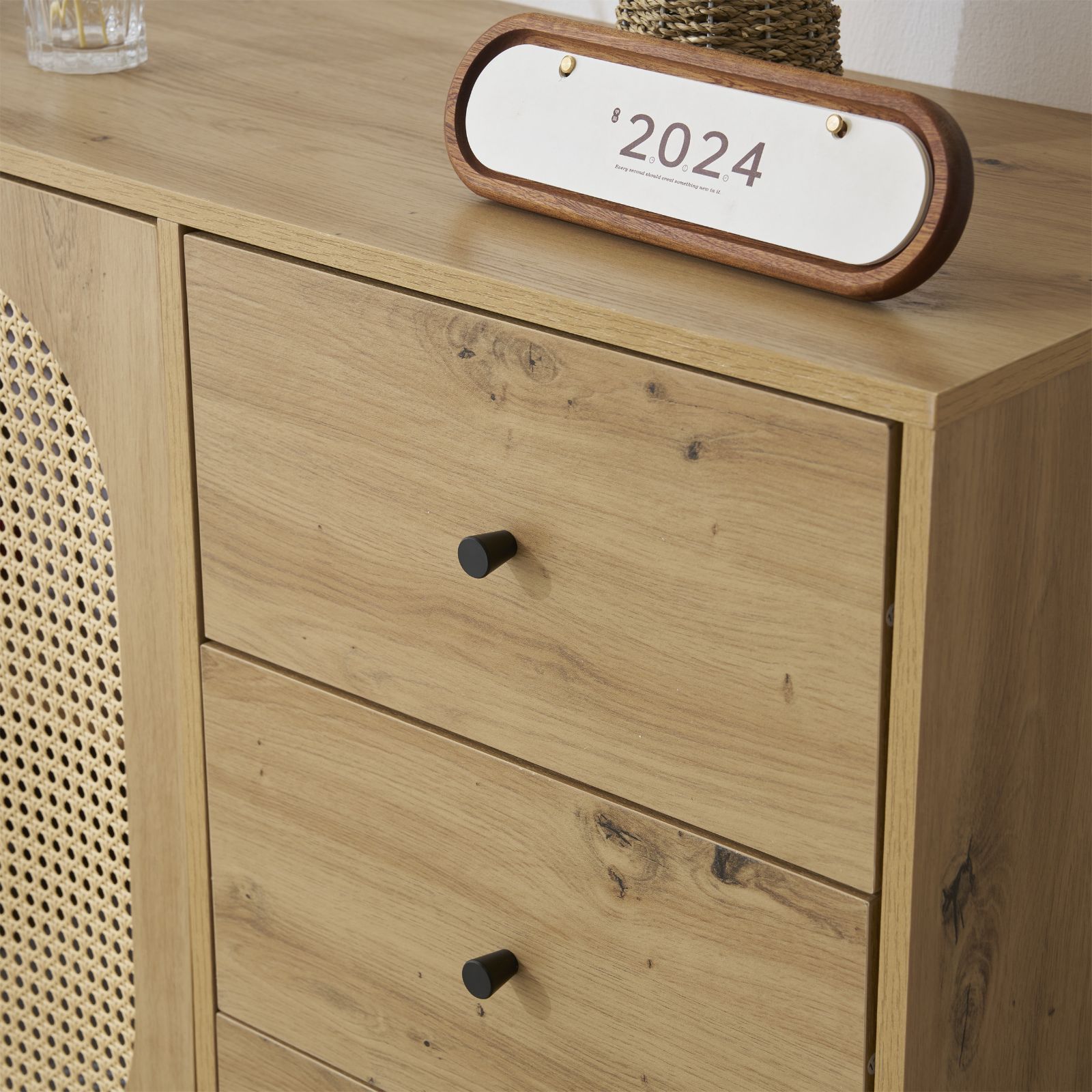 決算セール　キャビネット　収納チェスト2段 サイドボード収納棚 　NATURE 決算セール！ キャビネット 収納チェスト2段 サイドボード収納棚 NATURE