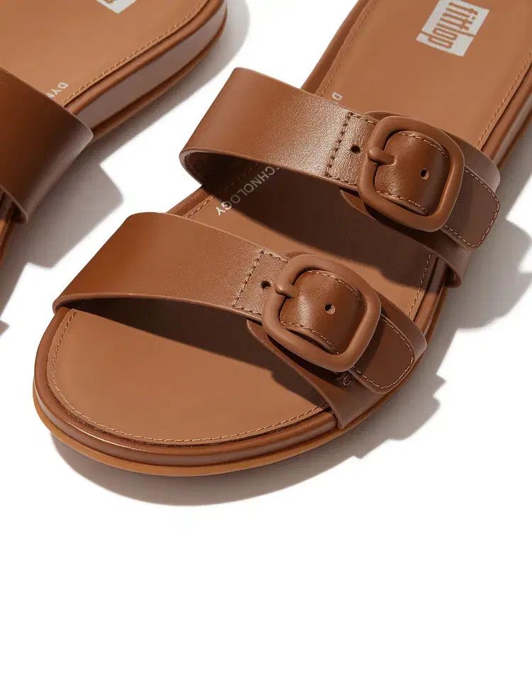 FITFLOP(フィットフロップ) レディース ブラウン スライド