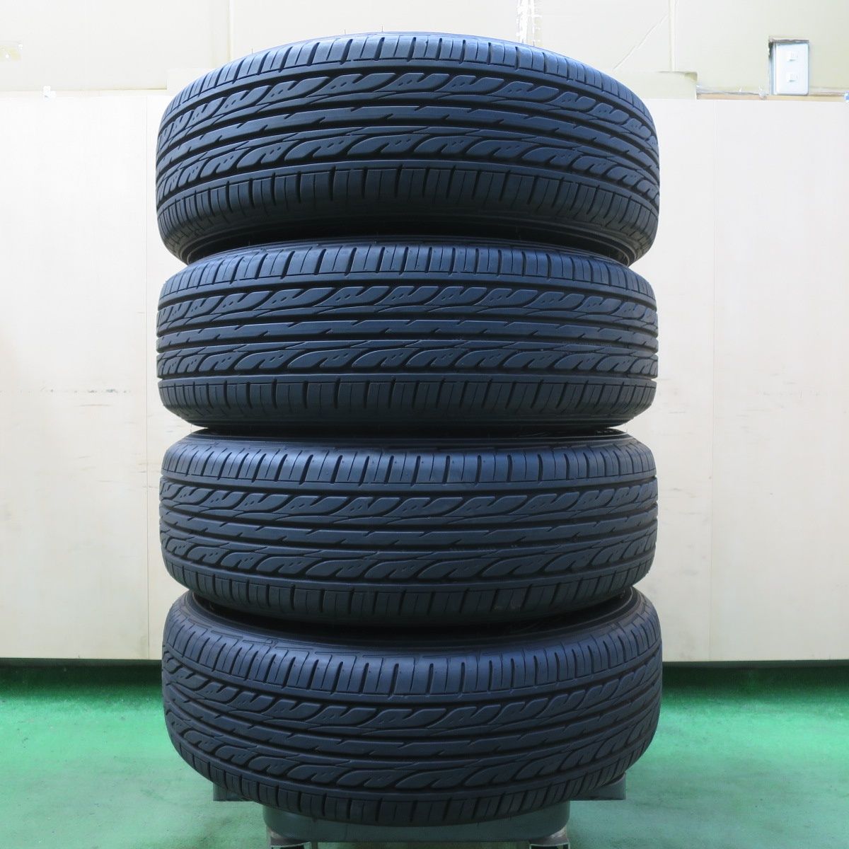 バリ溝！24年！ほぼ10分☆ホンダ フィット 純正 185/65R15 ダンロップ 