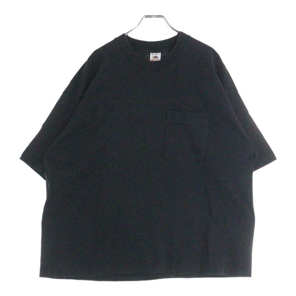 VINTAGE (ヴィンテージ) 90S VINTAGE PICASSO INTERIORS FRUIT OF THE LOOM ヴィンテージ USA製 ピカソ バックアートプリント クルーネック 半袖Tシャツ カットソー ブラック