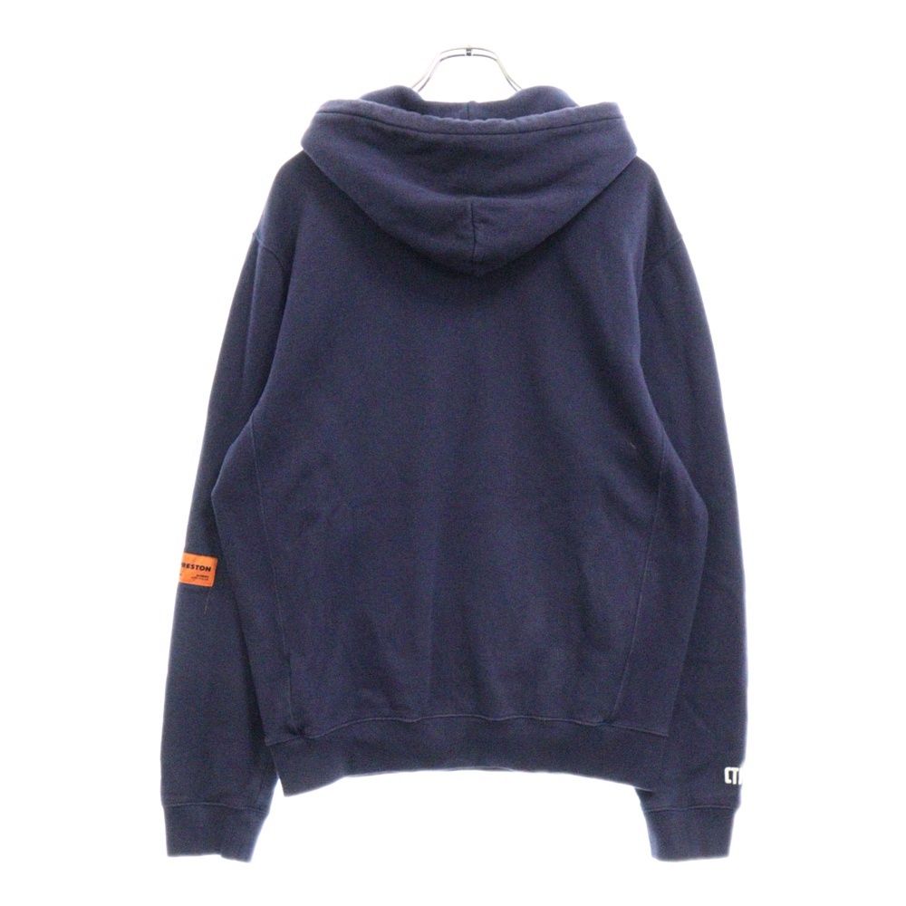 HERON PRESTON (ヘロンプレストン) 19AW GHOST Pullover Parka ゴースト スウェット プルオーバーパーカー  ネイビー HMBB004F19808006 - メルカリ