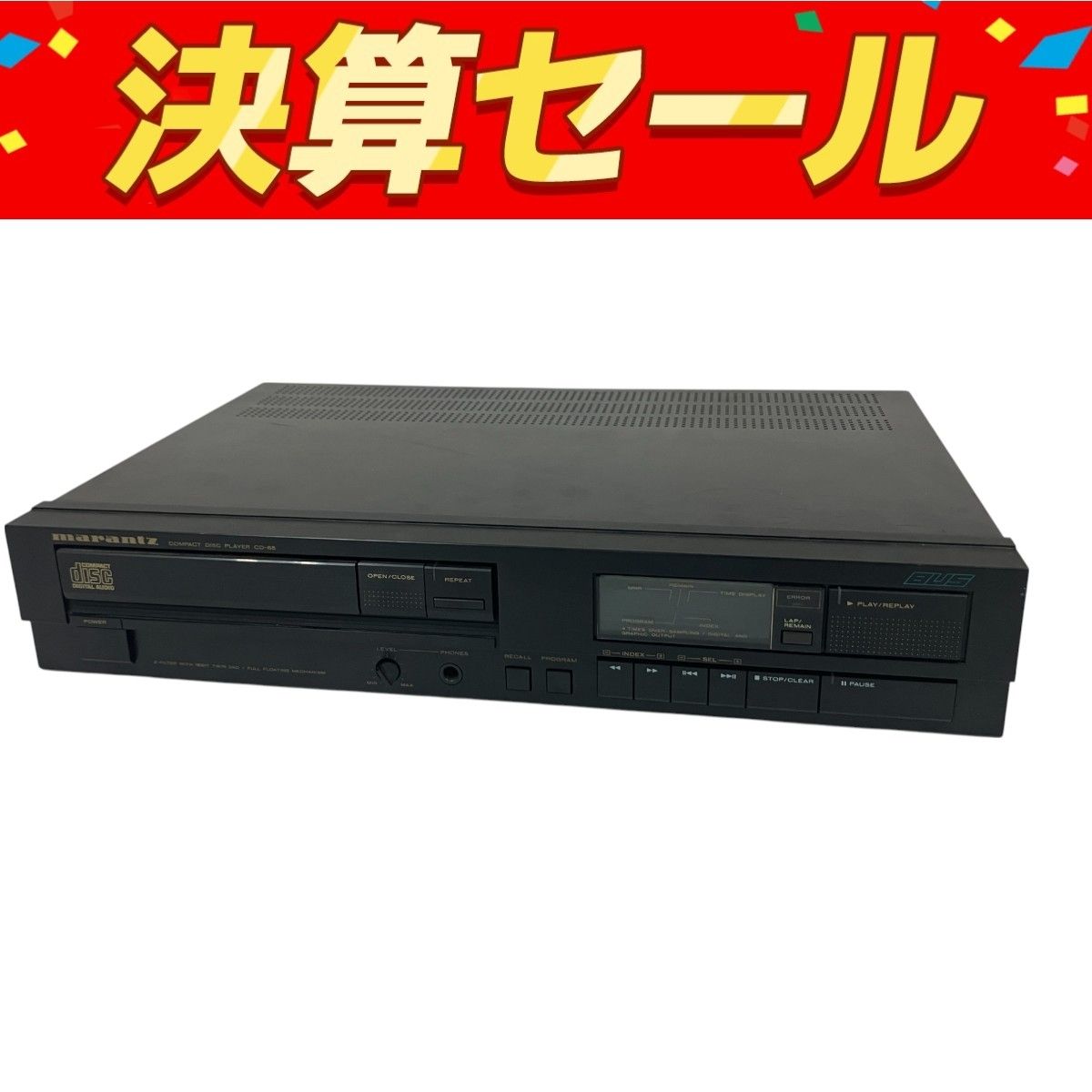 marantz CD65FB CDプレーヤー 音響機器 オーディオ マランツ ジャンク O10141952