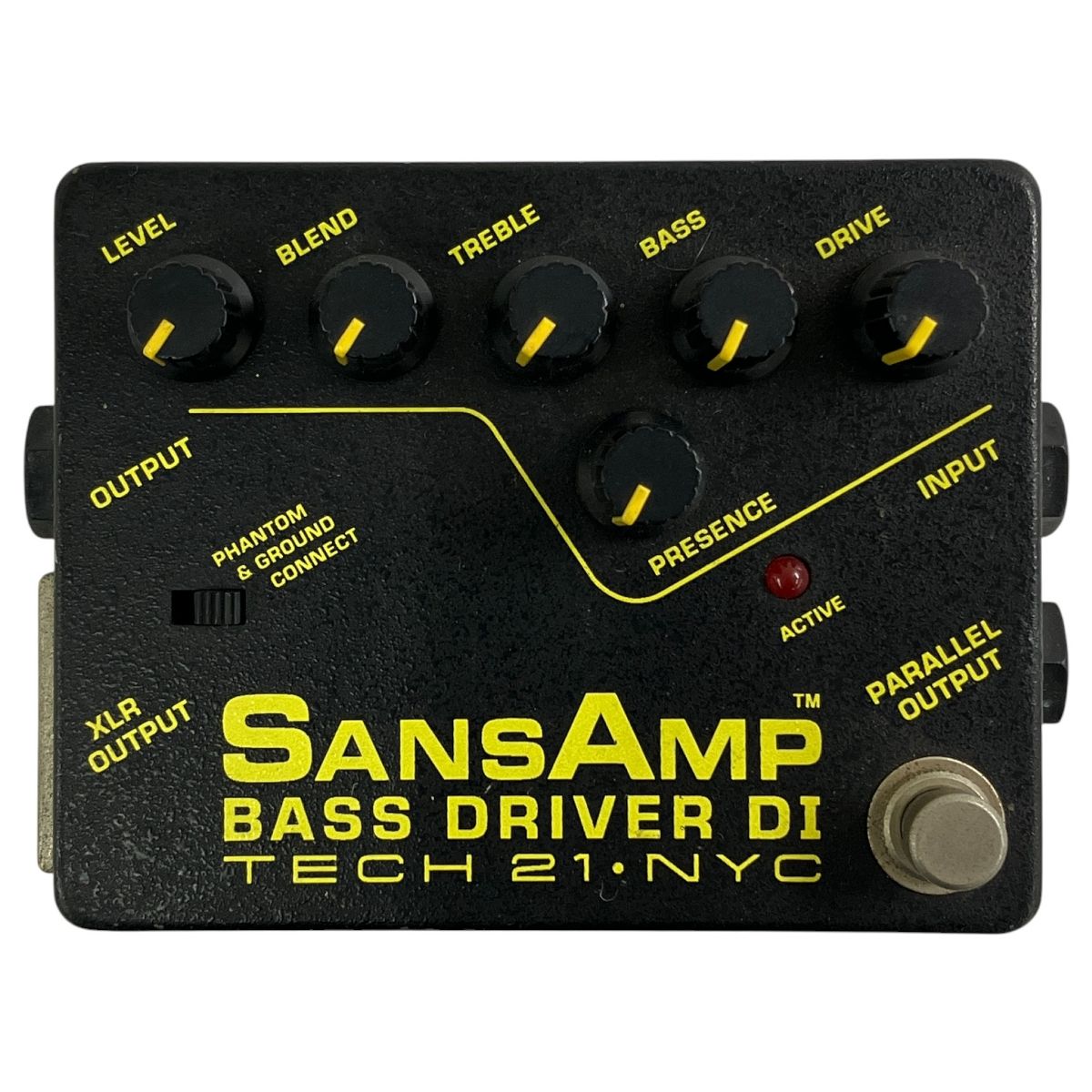 TECH 21 NYC SANSAMP BASS DRIVER DIサンズアンプ プリアンプ エレキベース コンパクト エフェクター ジャンク N10523905