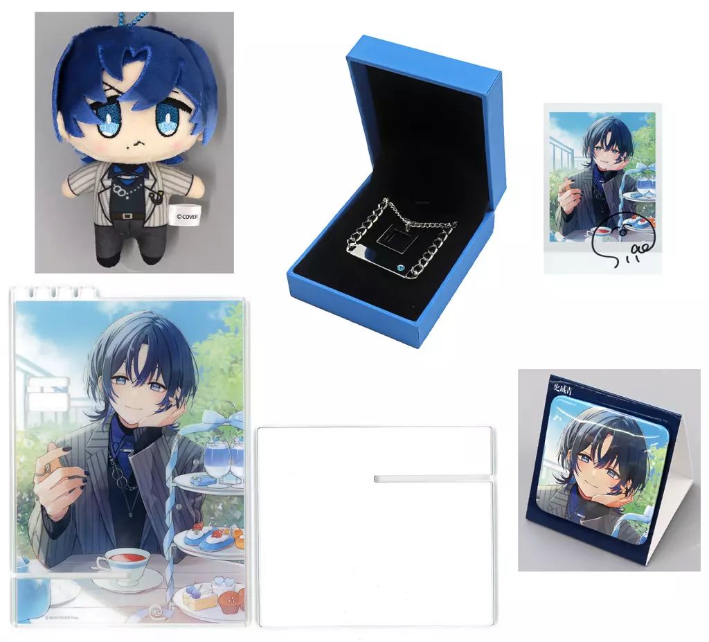 火威 青 2024生誕グッズフルセット購入特典直筆サイン入りチェキ風カード Amazon.co.jp: 火威青 誕生日記念 2024 フルセット : おもちゃ