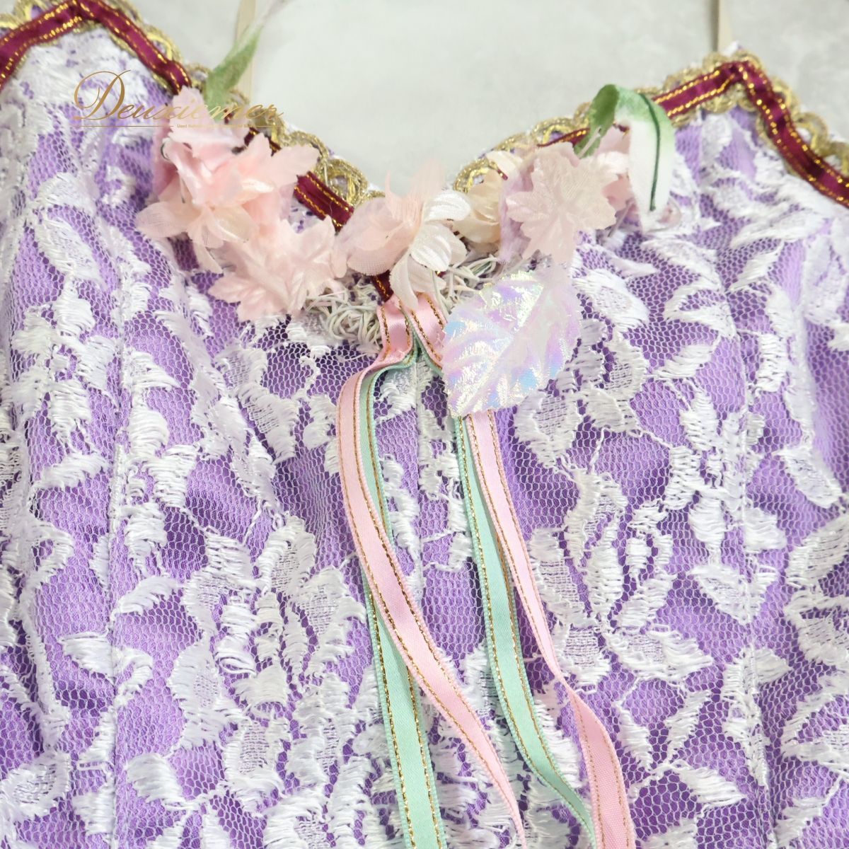 バレエ 衣装 ロマンティックチュチュ ワンピース ドレス 子供 ジュニア 紫 白 レース 花柄 ラメ 発表会 劇 キッズ パープル系 ホワイト系 ボリューム レース 女の子 イベント おしゃれ 可愛い キッズドレス 子供ドレス 発表会衣装 ジュニアドレス バレエ 衣装 ロマンティックチュチュ ワンピース ドレス 子供