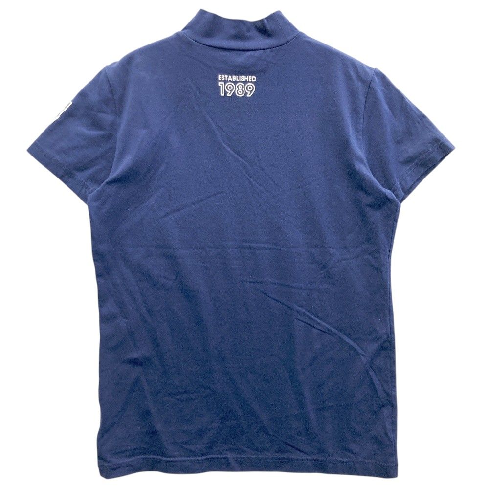 サイズ 1 PEARLY GATES パーリーゲイツ ハイネック 半袖Tシャツ ネイビー系 240101412209 ゴルフウェア レディース ストスト