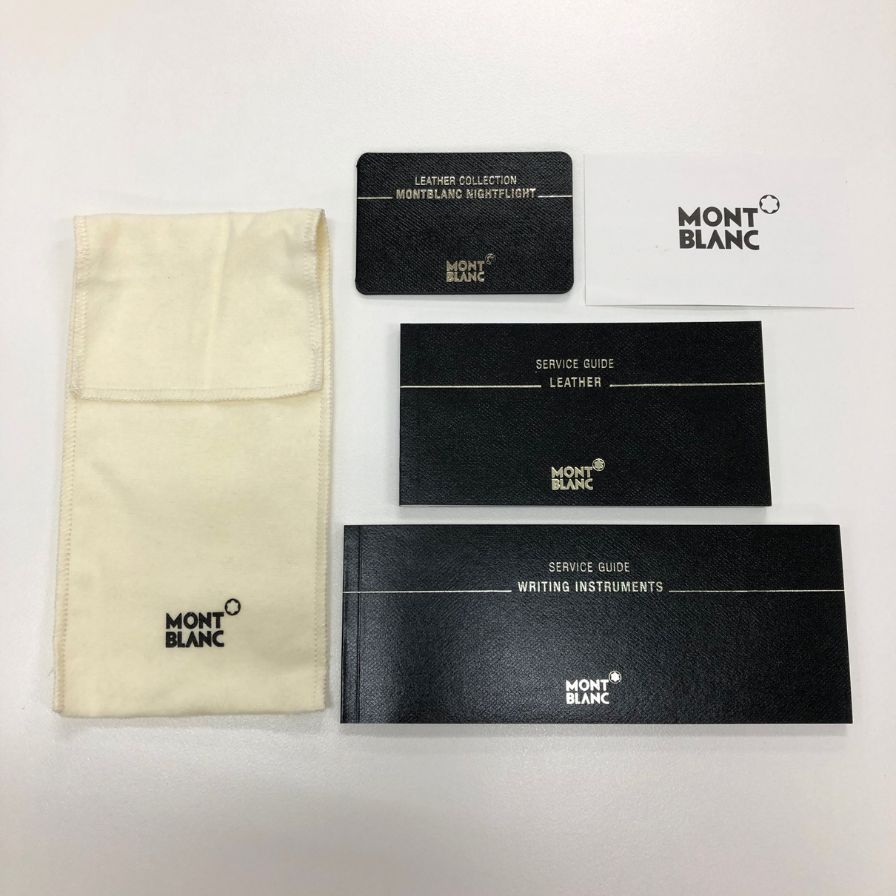 ◾️美品◾️モンブラン ナイトフライト レザー ペンケース 38221 黒