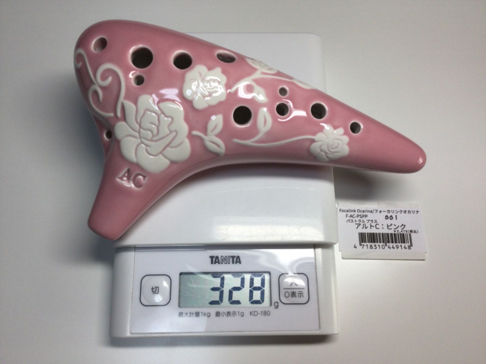 フォーカリンクオカリナ パストラルプラスAC ピンク F-AC-PSPP 001