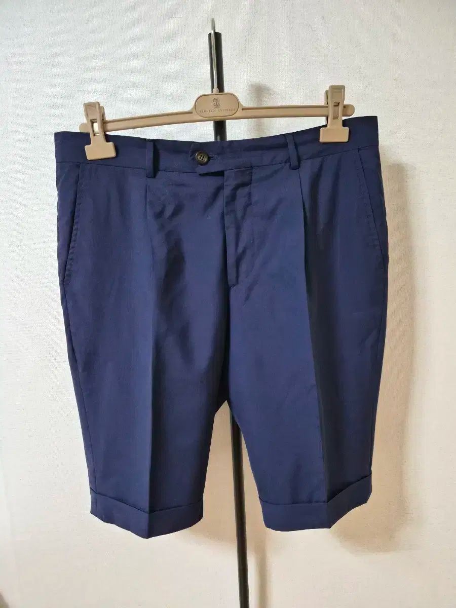 ブルネロ BRUNELLO CUCINELLI ブルネロクチネリ ウール ハーフパンツ 50