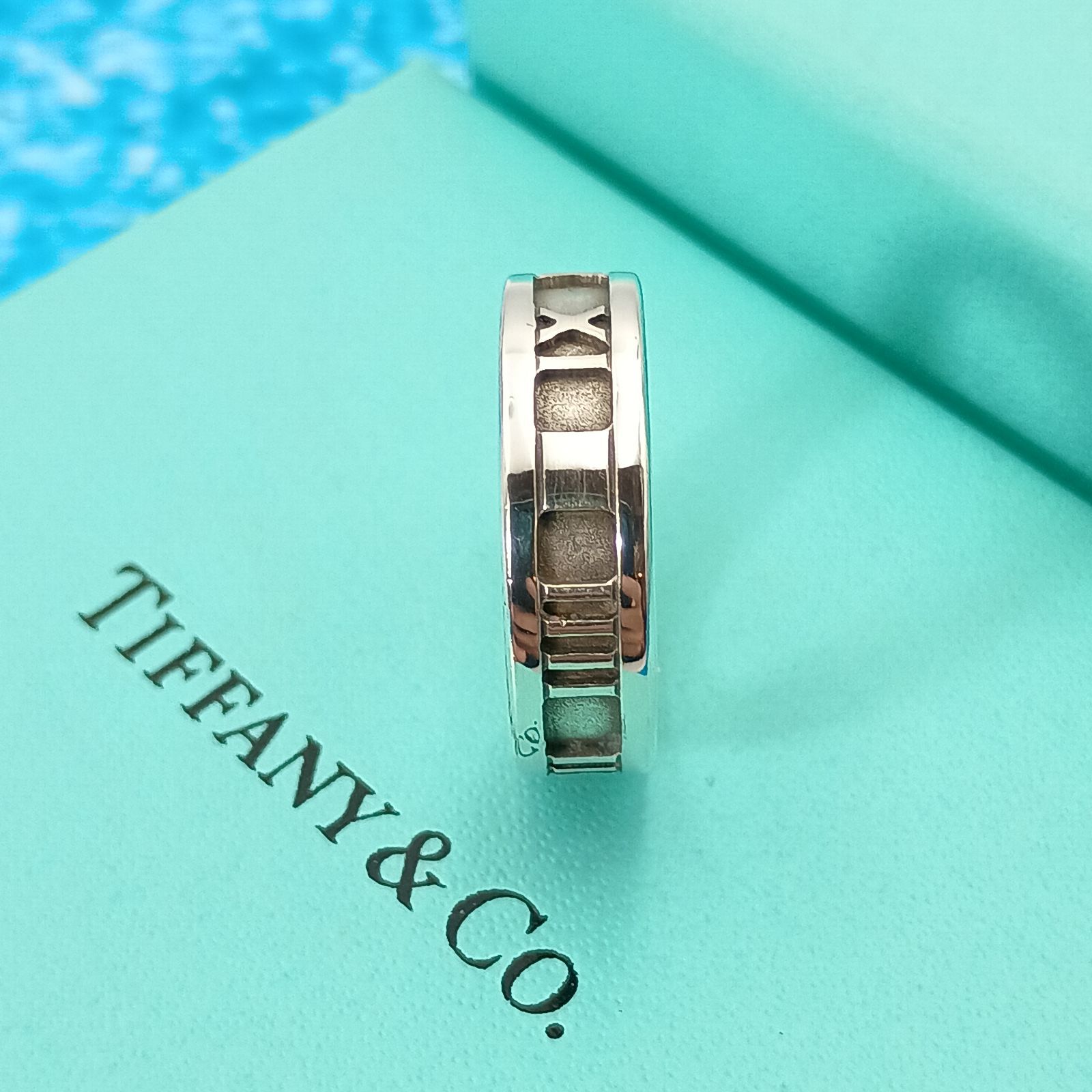 TIFFANY ティファニー アトラス リング 15号 シルバー