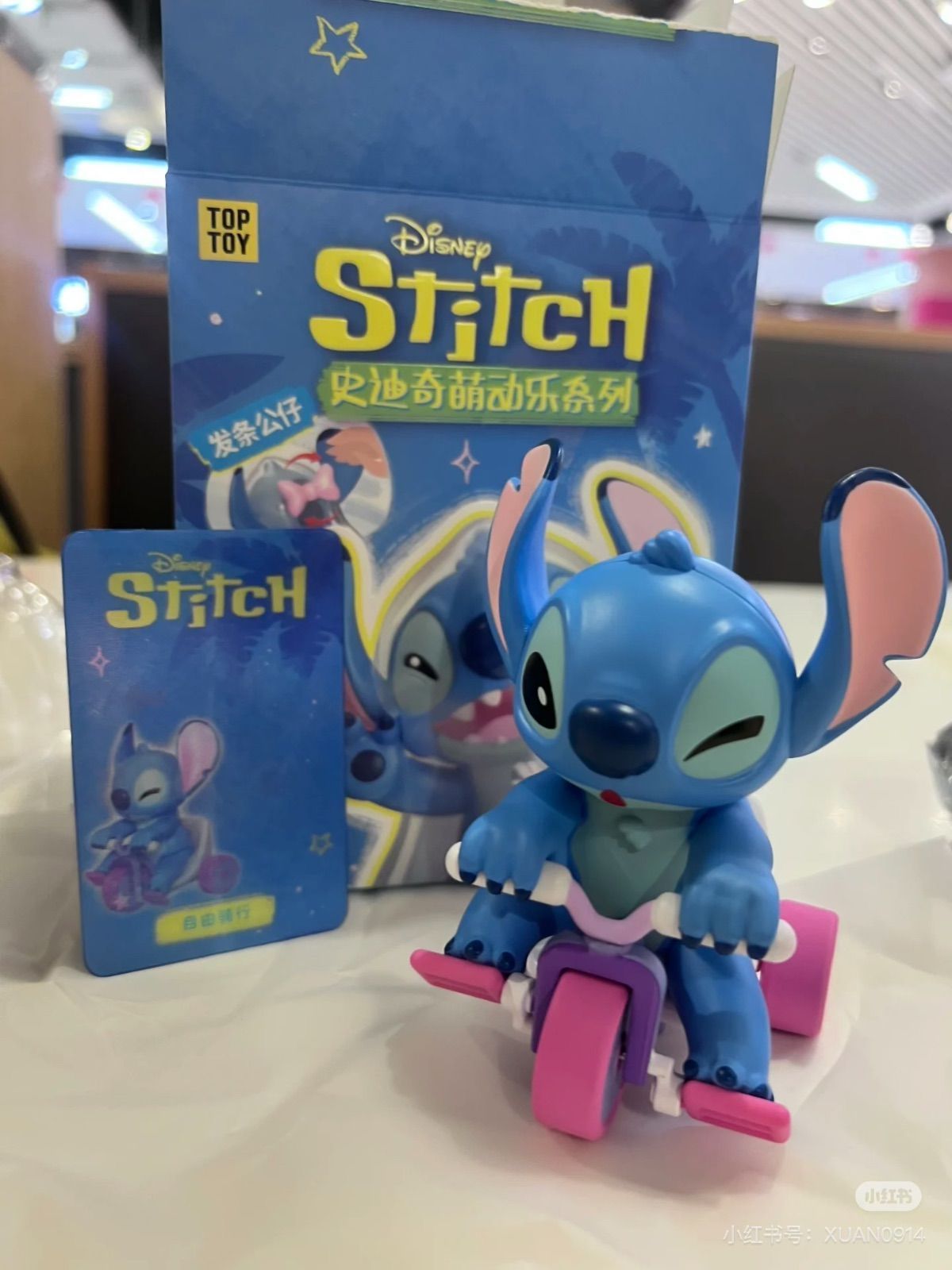開封済】人气No.2 Disney x TOPTOY Stitch スティッチ “史迪奇萌