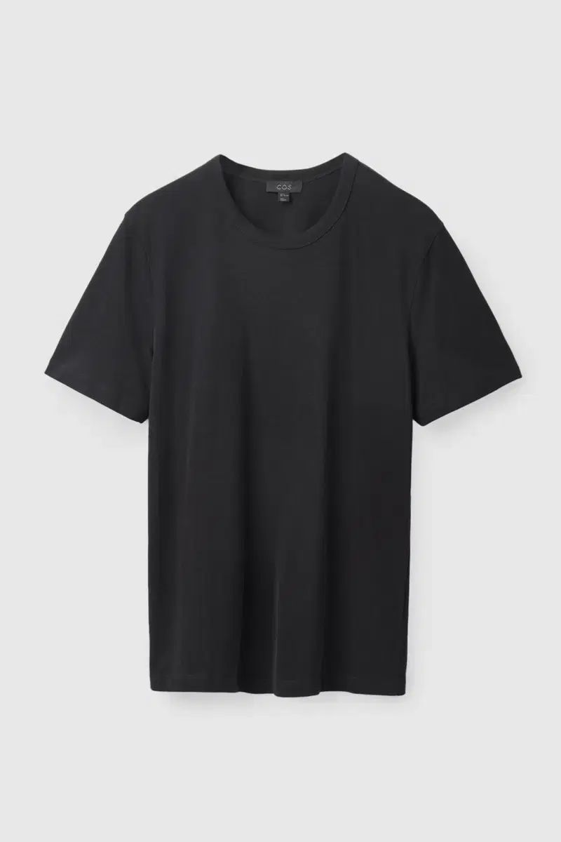 【雷市場（ポンジャン）商品韓国直送】cos COS(コス) ブラッシュド コットン Tシャツ L サイズ 新品 黒 出品