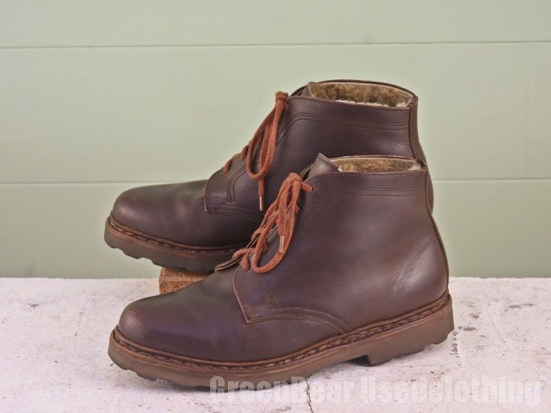 フランス製 パラブーツ  Paraboot ビンテージ メンズブーツ 良い味 インナーボア 茶 ブラウン 42 26cm Z060