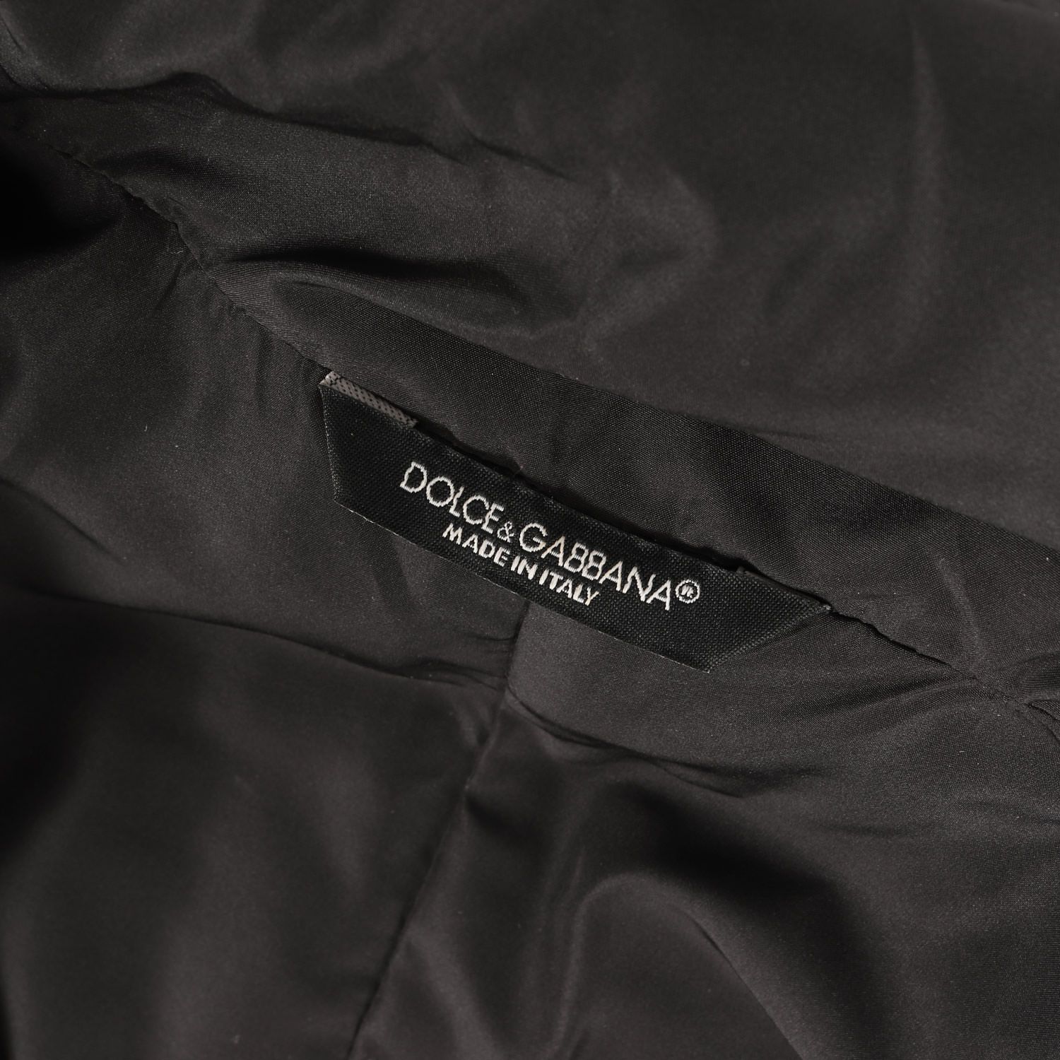 DOLCE&GABBANA ドルチェ&ガッバーナ ベスト ブラック 黒 サイズ:46