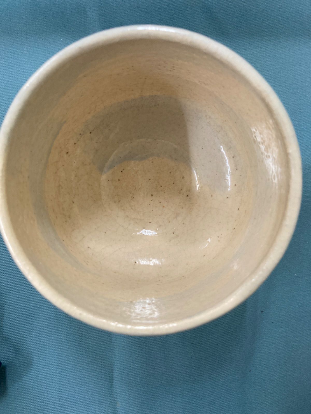 【茶道具】楽入窯　菖蒲ノ絵茶碗（共箱） 未使用／木箱付】吉村 楽入 菖蒲 茶碗 楽入窯 茶道具 - メルカリ