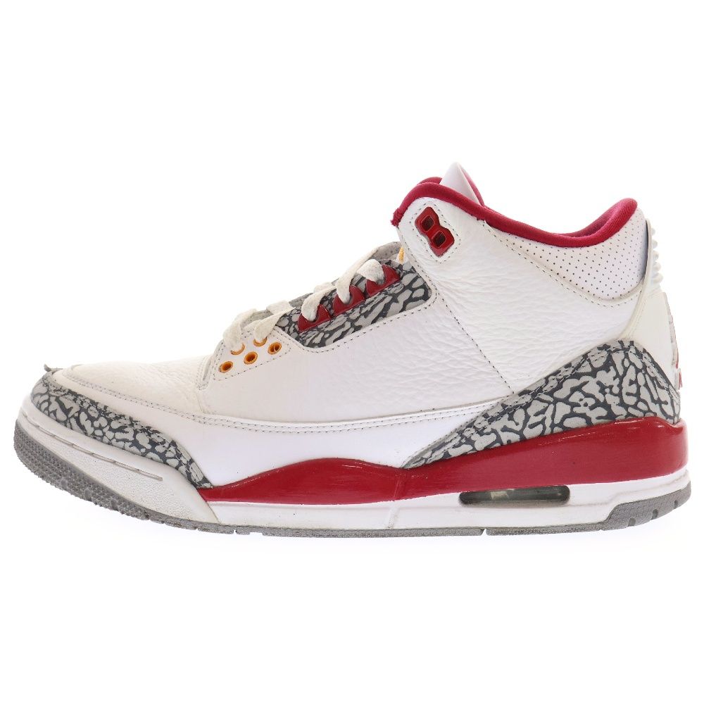 NIKE (ナイキ) AIR JORDAN 3 RETRO CARDINAL RED エアジョーダン3 