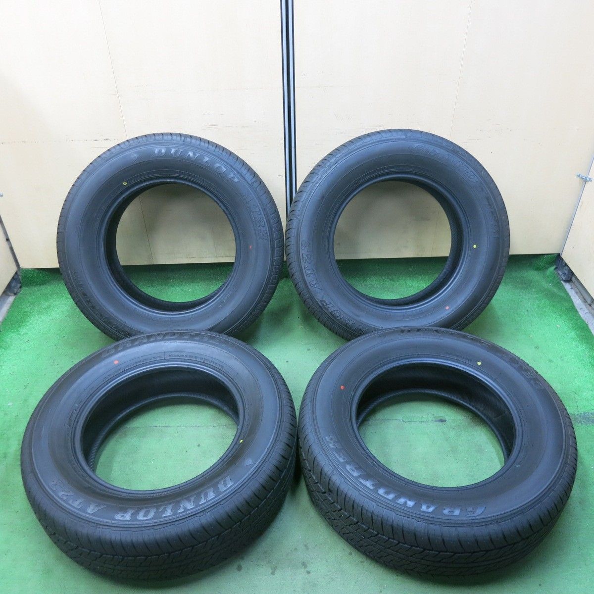 楽天市場】中古 2024年製 ダンロップ タイヤ 4本セット 265/65R18 114V 