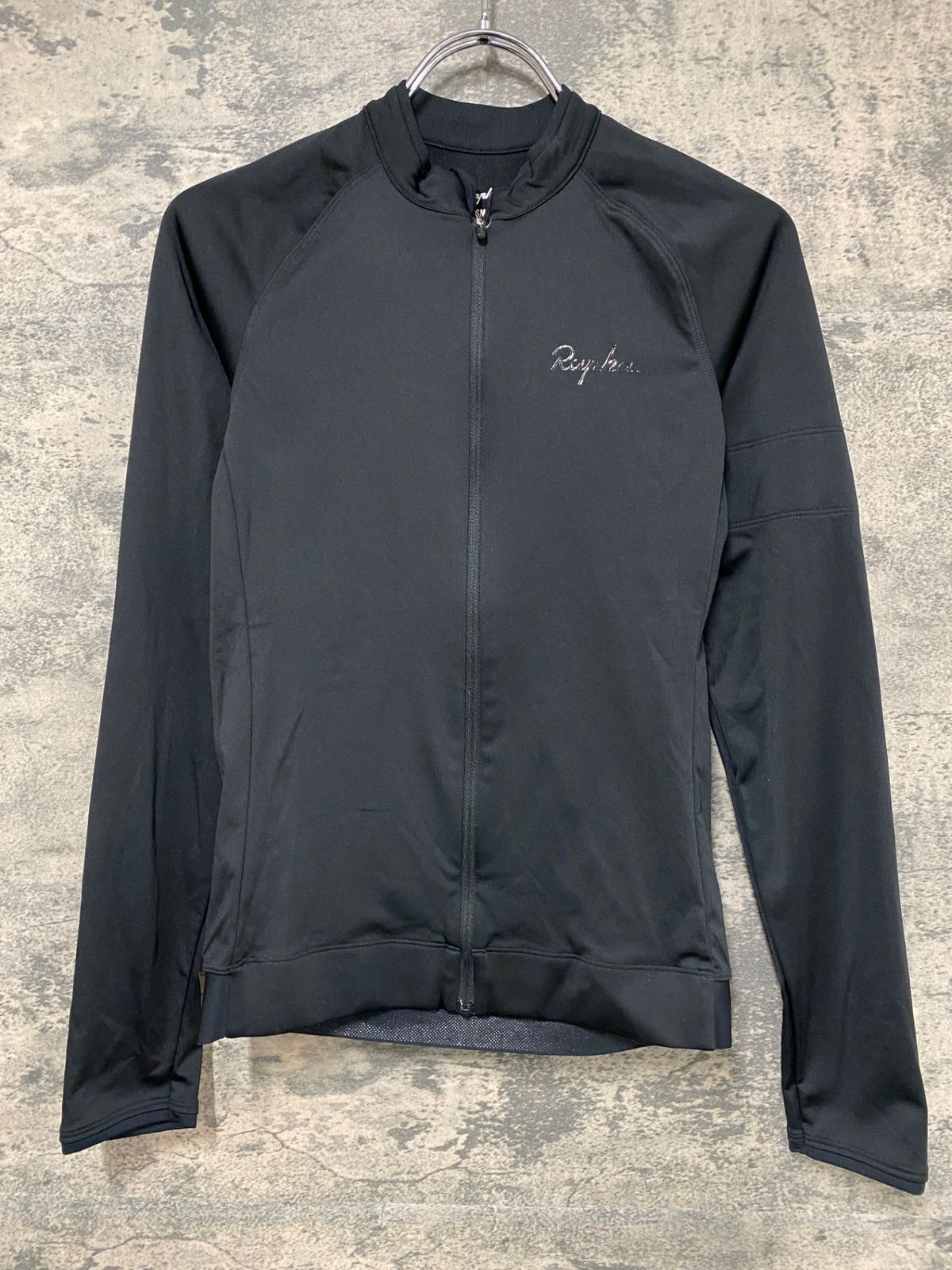 IY255 ラファ Rapha WOMEN S CORE LONG SLEEVE JERSEY 長袖 サイクルジャージ 黒 XS 裏起毛 レディース