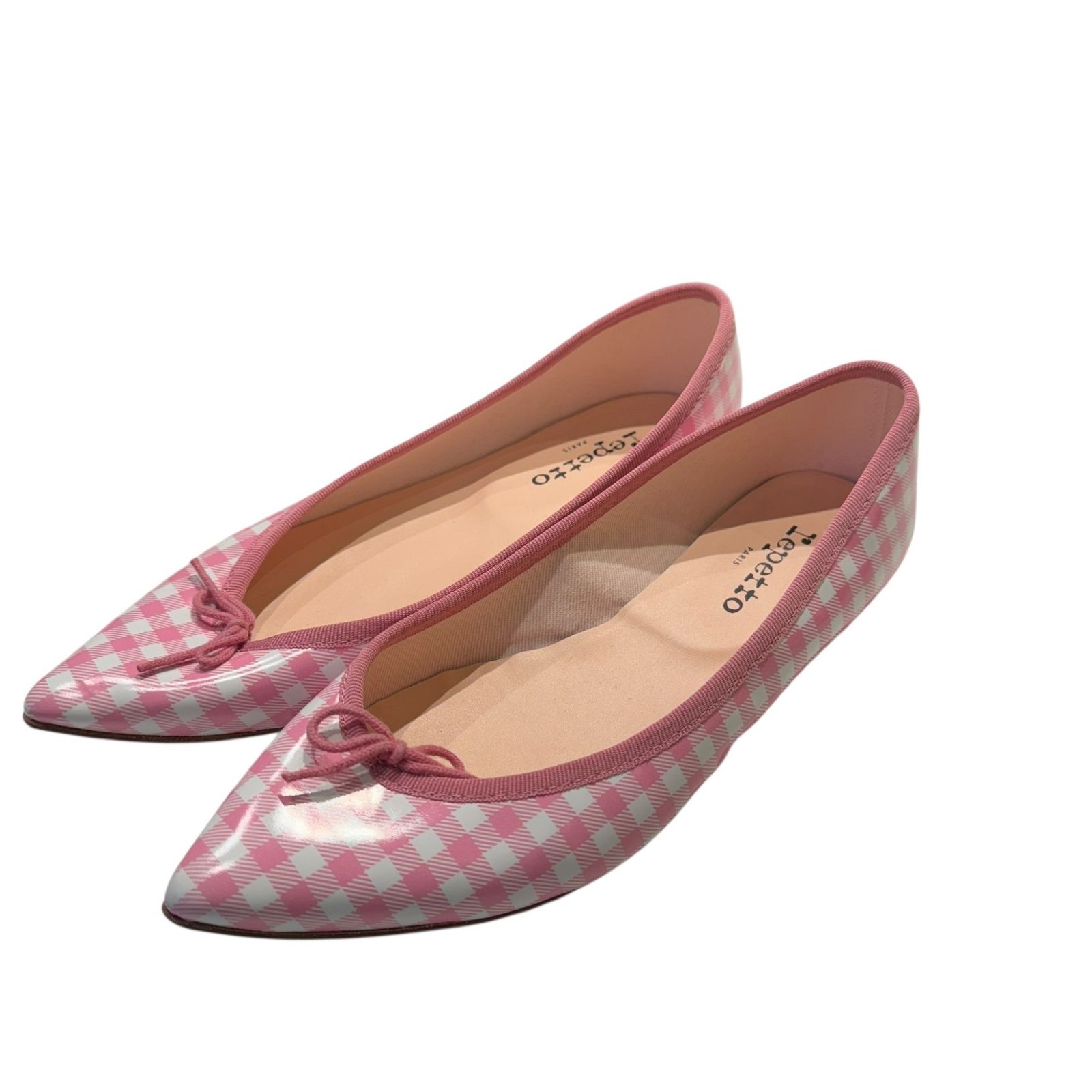 Repetto フラットシューズ 38.0 ピンク Repetto レペット repetto バレエシューズ フラットシューズ
