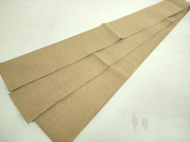 平和屋着物■極上　男性　竺仙　角帯　間道　綿　袋付き　逸品　未使用　DZAA7518kh5 平和屋着物□極上 男性 竺仙 角帯 間道 綿 袋付き 逸品 未使用