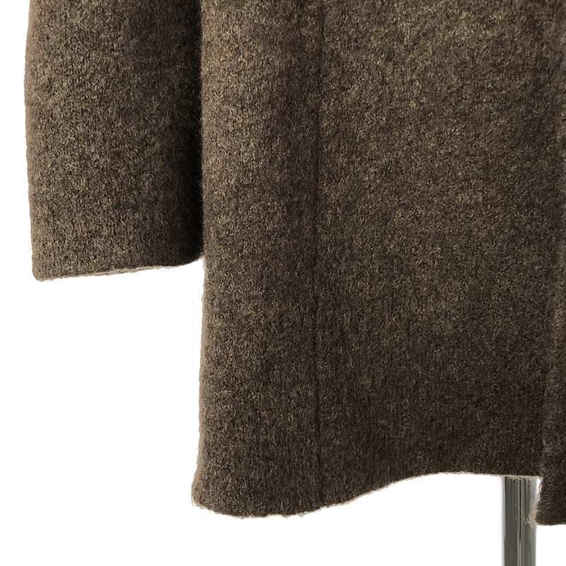 Boboutic / ボブティック | ZIPPED HALF COAT ヤクウール モヘア  