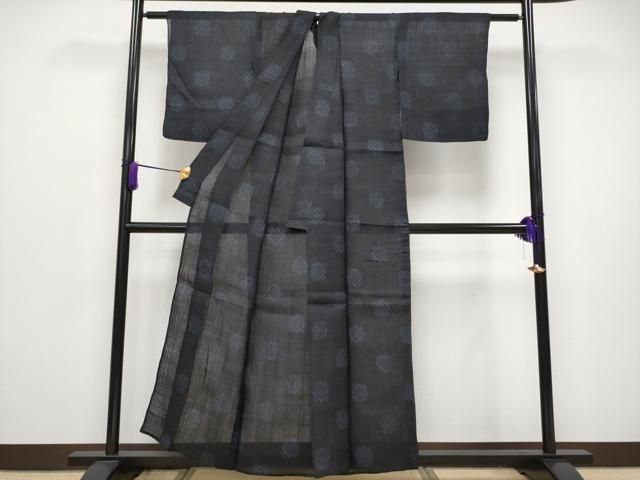 平和屋本店□極上 夏物 重要無形文化財 本場宮古上布 苧麻 逸品