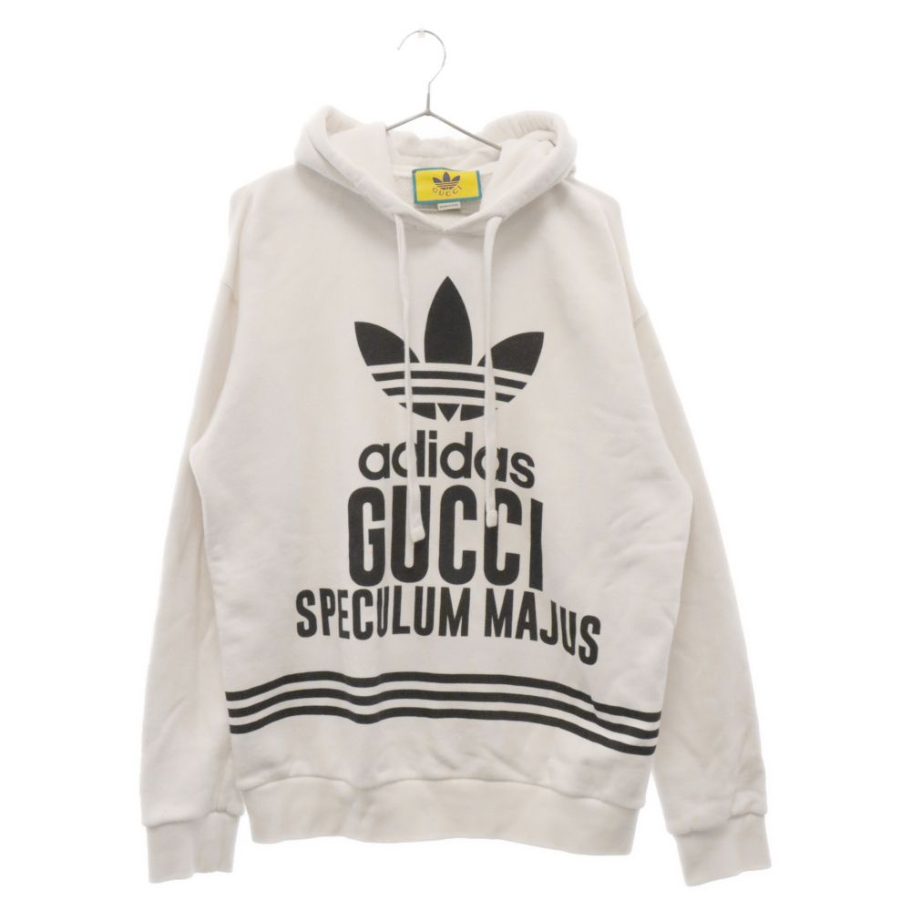 GUCCI (グッチ) 22AW×Adidas Logo Pullover Parka アディダス