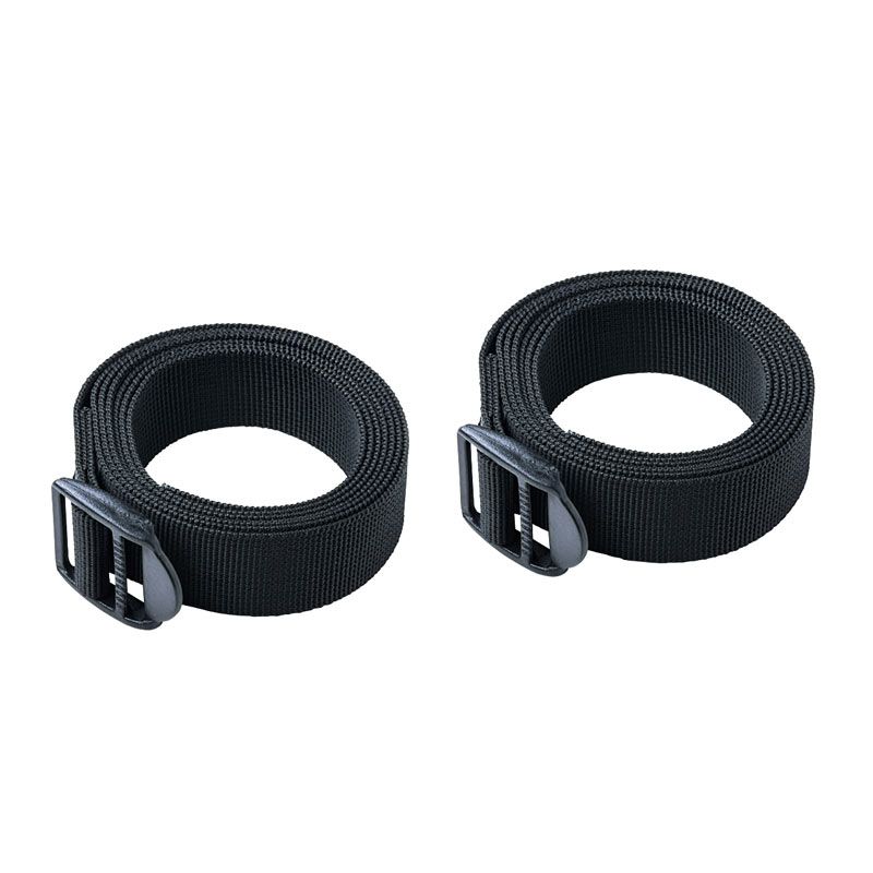 （まとめ買い）サンワサプライ 機器固定ベルト 1.5m 2本セット RAC-BL3 【×3セット】