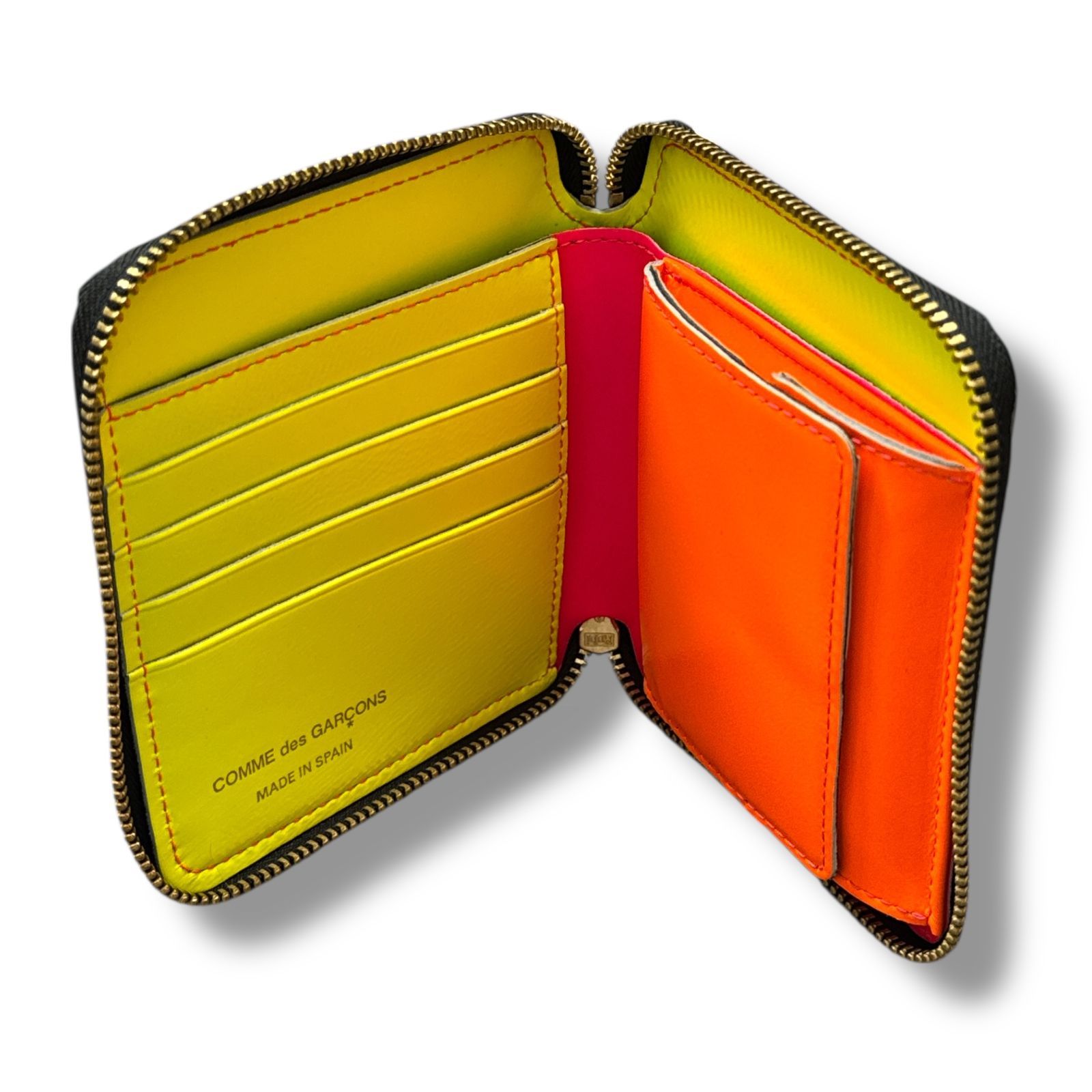 参考上代26950円 未使用品 COMME des GARCONS Wallet 25AW SUPER FLUO 
