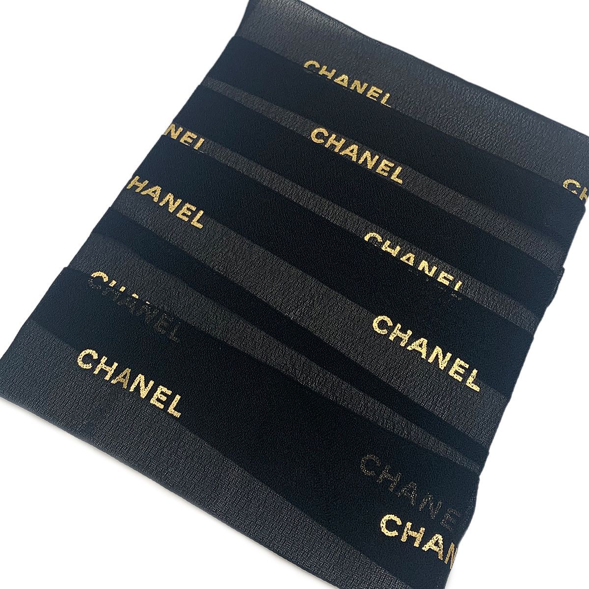 CHANEL シャネル　ラッピングリボン CHANEL シャネル ラッピング用 プレゼント用 リボン 3本 セット