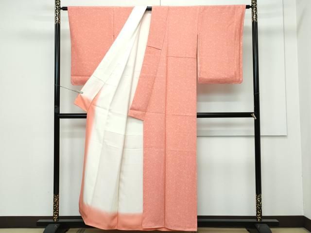 平和屋着物□極上 重要無形文化財 人間国宝 中村勇二郎 江戸小紋 孔雀  