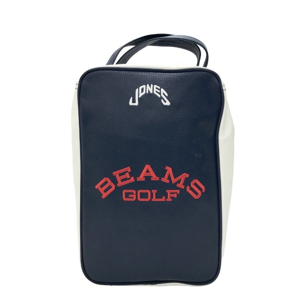 JONES ジョーンズ ×BEAMS GOLF シューズケース ネイビー系 