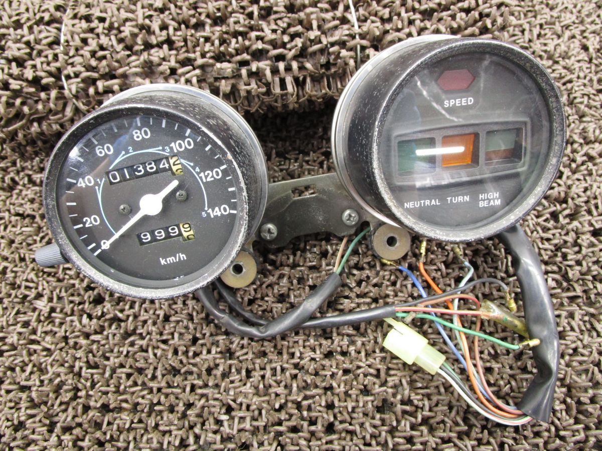 yoriさま専用 CD250U スピードメーター インジケーターランプ △A344！MA02 ホンダ
