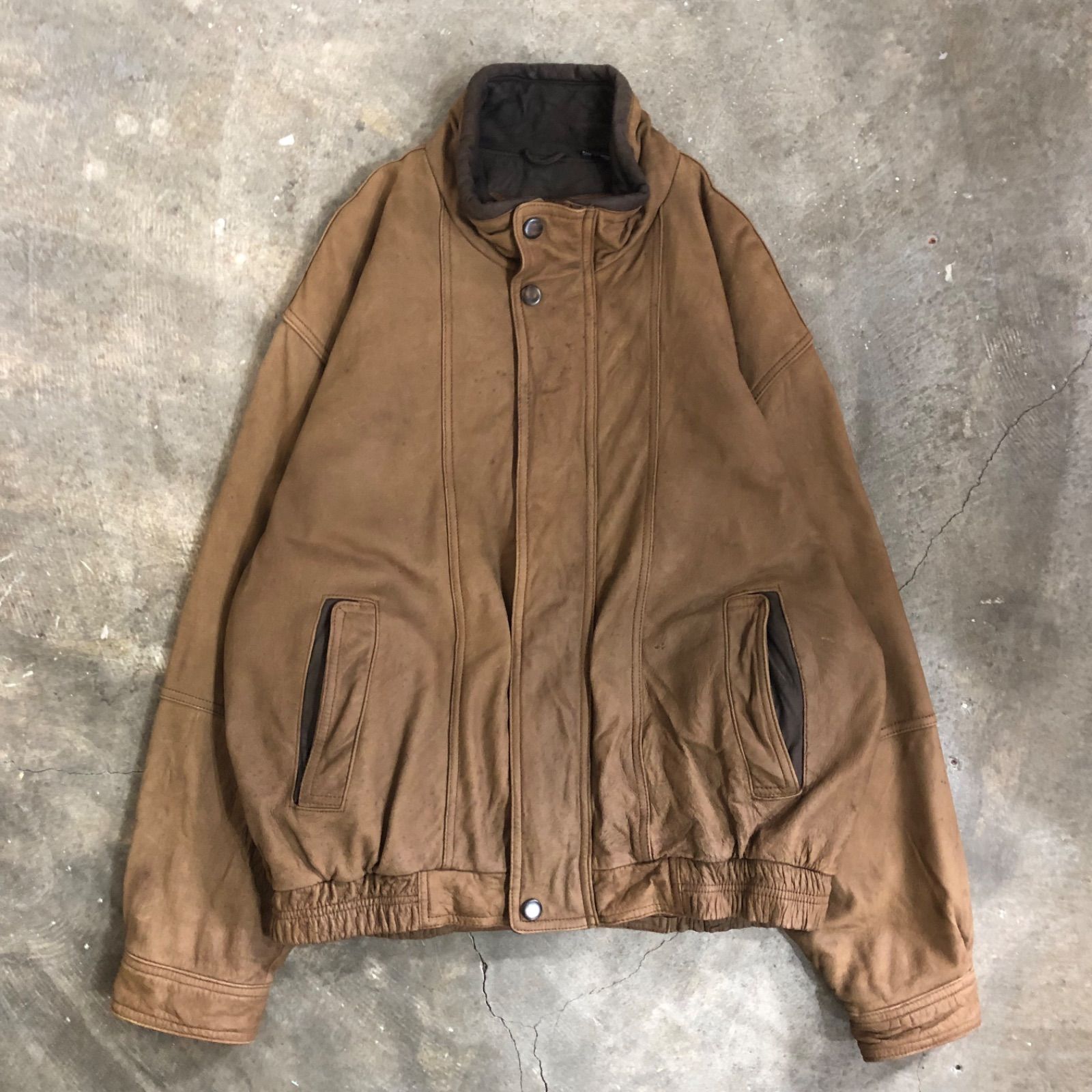 T3855 MEMBERS ONLY レザージャケット オーバーサイズ 古着 T3855 MEMBERS ONLY レザージャケット オーバーサイズ 古着