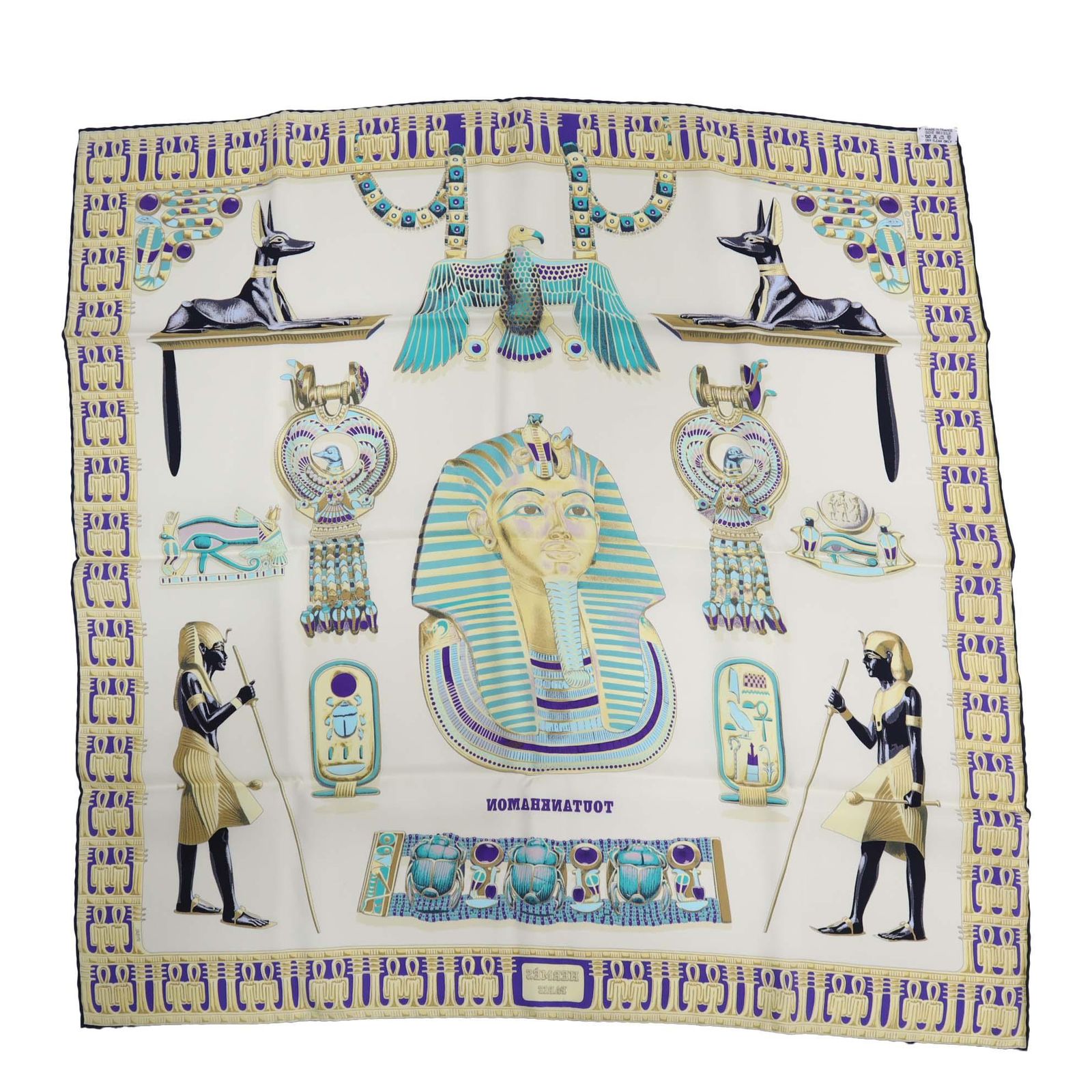 HERMES - エルメス スカーフ カレ90 TUTANKHAMUN(ツタンカーメン
