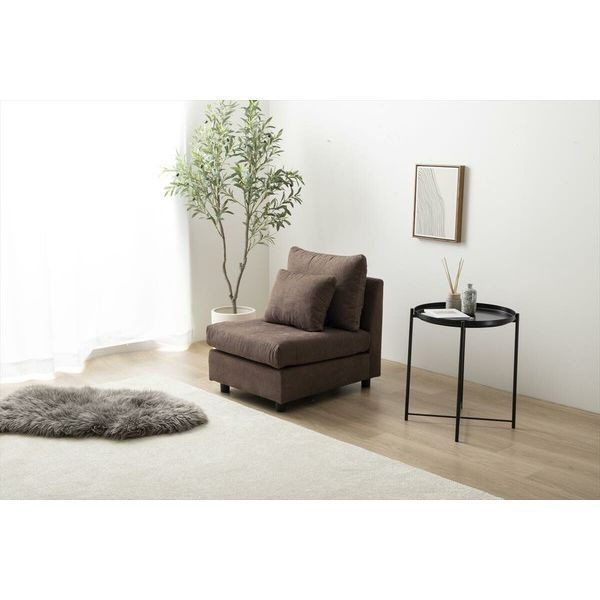 ブラウン ファブリック 1人掛けソファ 楽天市場】【マラソン限定2000円OFF】【開梱設置付】ファブリック
