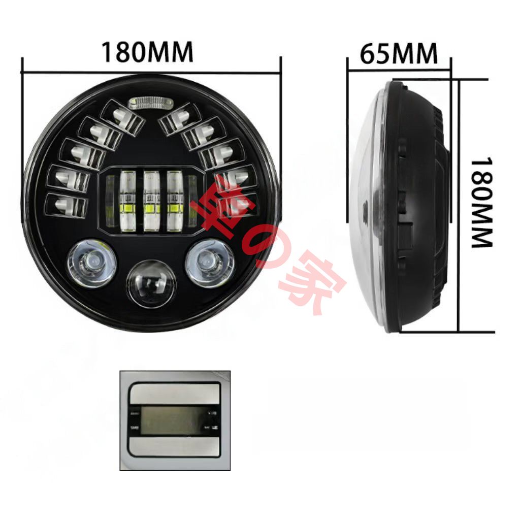 LED ヘッドライト 7インチ 70W JEEP JK TJ スズキジムニー ハマーH2 HI.Low切替式.DRL.ウインカー 12V 24V 2個 かっこいい FFCRYSTALESIA_COM