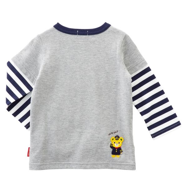⭐️極美品⭐️ミキハウス 長袖Tシャツ 重ね着風 イエロー 90cm ⭐️極美品⭐️ミキハウス 長袖Tシャツ 重ね着風 イエロー 90cm最