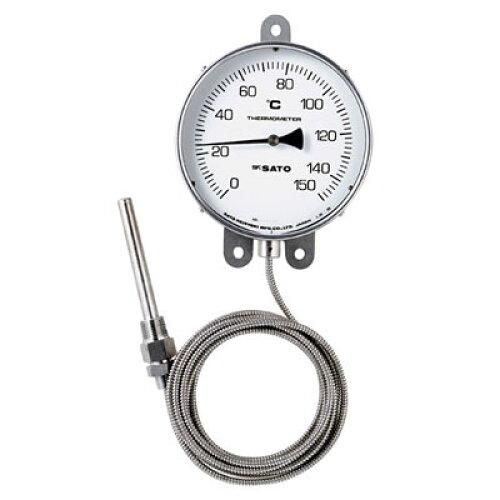 3営業日で発送 壁掛型隔測式温度計 0～200℃ LB-150S 1個